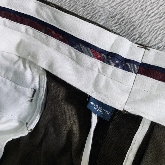 Vintage Polo Ralph Lauren Pants Mens 40x30 Brown Corduroy Prospect Classic NEW